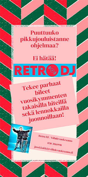 Retro DJ – Viihdevuokraamo Oy