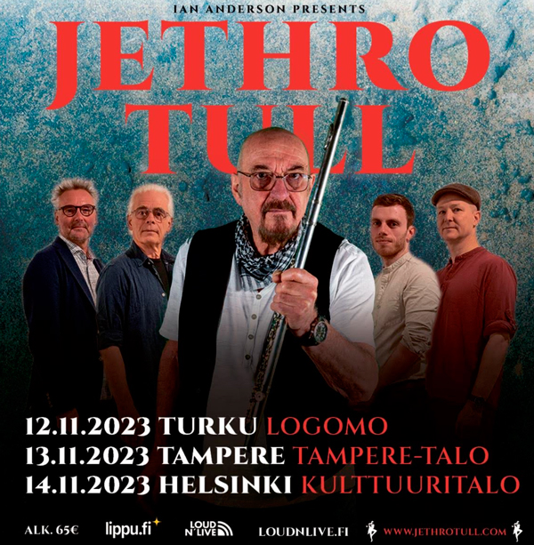 Jethro Tull nähdään sittenkin Suomessa marraskuussa